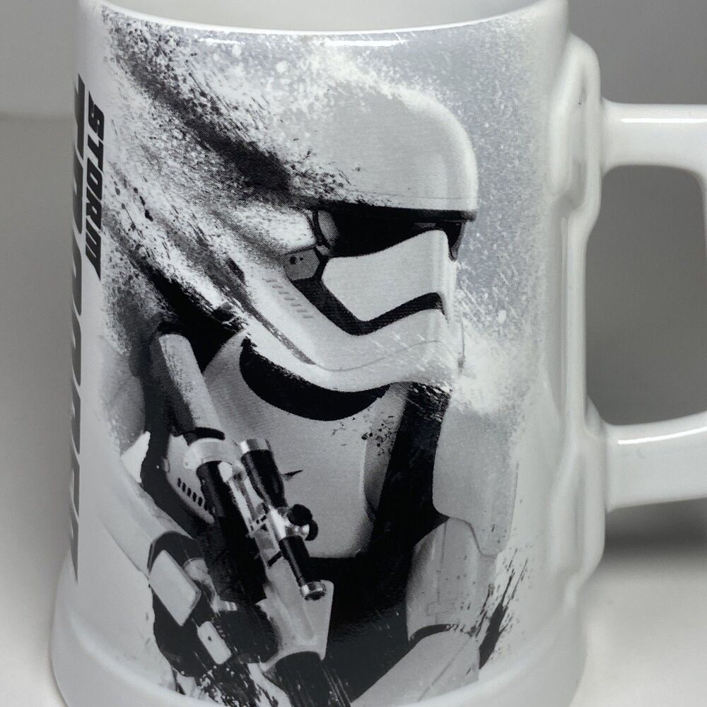 Star Wars Stormtrooper Coffee Mug Lucasfilm White/Black Ceramic 16oz - Picture 10 of 12